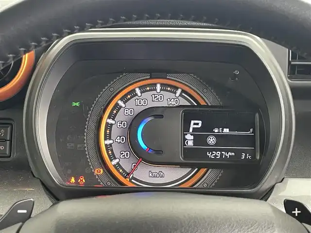 スズキ スペーシア ギア HYBRID XZターボ 埼玉県 2020(令2)年 4.4万km ブルーイッシュブラックパール3 carrozzeriaSDナビ/　Bluetooth/フルセグ/全方位カメラ/バックカメラ/両側パワースライドドア/ルーフレール/D/N席シートヒーター/前後ドライブレコーダー/アイドリングストップ/レーダークルーズコントロール/ビルドインETC/スマートキー/プッシュスタート/取扱説明書