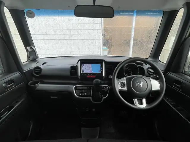 ホンダ Ｎ ＢＯＸ G Lパッケージ 宮崎県 2016(平28)年 7.6万km プレミアムアイボリーP 純正ナビ/(CD/DVD/AM/FM/BT)/バックカメラ/フルセグTV/片側パワースライドドア/ビルトインETC/オートエアコン/ステアリングスイッチ/プッシュスタート