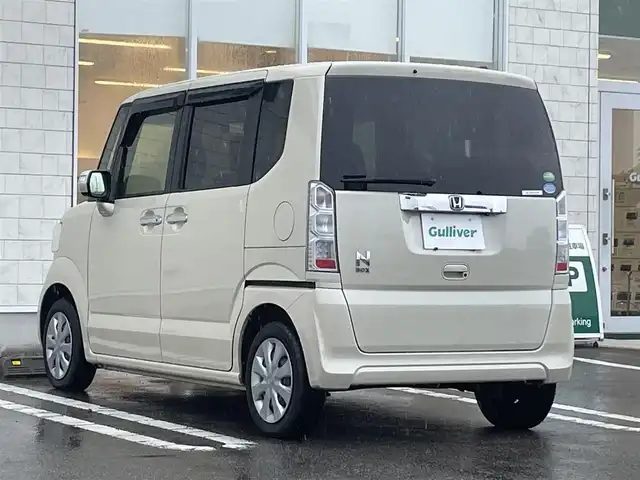 ホンダ Ｎ ＢＯＸ G Lパッケージ 宮崎県 2016(平28)年 7.6万km プレミアムアイボリーP 純正ナビ/(CD/DVD/AM/FM/BT)/バックカメラ/フルセグTV/片側パワースライドドア/ビルトインETC/オートエアコン/ステアリングスイッチ/プッシュスタート
