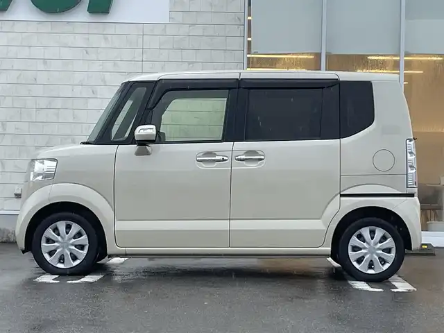 ホンダ Ｎ ＢＯＸ G Lパッケージ 宮崎県 2016(平28)年 7.6万km プレミアムアイボリーP 純正ナビ/(CD/DVD/AM/FM/BT)/バックカメラ/フルセグTV/片側パワースライドドア/ビルトインETC/オートエアコン/ステアリングスイッチ/プッシュスタート