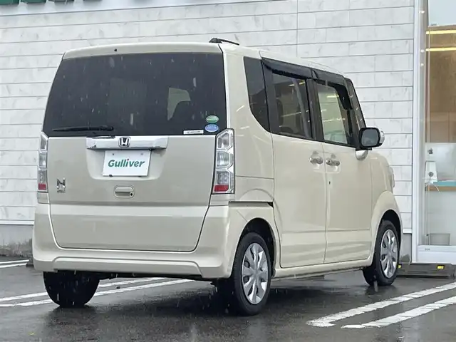 ホンダ Ｎ ＢＯＸ G Lパッケージ 宮崎県 2016(平28)年 7.6万km プレミアムアイボリーP 純正ナビ/(CD/DVD/AM/FM/BT)/バックカメラ/フルセグTV/片側パワースライドドア/ビルトインETC/オートエアコン/ステアリングスイッチ/プッシュスタート
