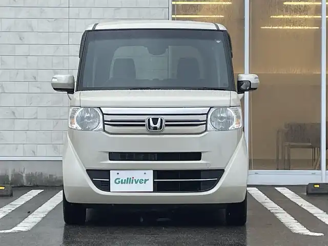 ホンダ Ｎ ＢＯＸ G Lパッケージ 宮崎県 2016(平28)年 7.6万km プレミアムアイボリーP 純正ナビ/(CD/DVD/AM/FM/BT)/バックカメラ/フルセグTV/片側パワースライドドア/ビルトインETC/オートエアコン/ステアリングスイッチ/プッシュスタート