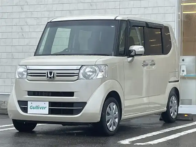 ホンダ Ｎ ＢＯＸ G Lパッケージ 宮崎県 2016(平28)年 7.6万km プレミアムアイボリーP 純正ナビ/(CD/DVD/AM/FM/BT)/バックカメラ/フルセグTV/片側パワースライドドア/ビルトインETC/オートエアコン/ステアリングスイッチ/プッシュスタート