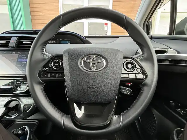 トヨタ プリウス S 宮崎県 2020(令2)年 6.3万km アティチュードブラックマイカ 純正ナビ/Bluetooth/バックカメラ/全周囲カメラ/フルセグテレビ/ETC/ドライブレコーダー/レーダークルーズコントロール/ブラインドスポットモニター/レーンディパーチャーアラート/オートマチックハイビーム/LEDヘッドライト/カーテンエアバッグ/シートカバー