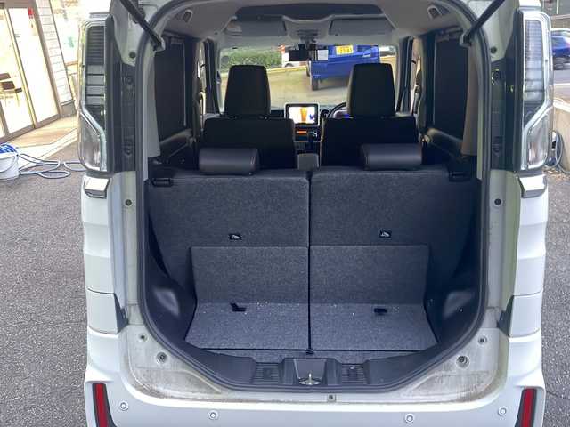 スズキ スペーシア カスタム HYBRID XS ターボ 京都府 2019(平31)年 10.6万km ピュアホワイトP ワンオーナー/プッシュスタート/社外ナビ　AVIC-RL902/・フルセグ/CD/DVD/BT/FM/AM/USB/バックカメラ/両側パワースライドドア/クルーズコントロール/衝突軽減防止/コーナーセンサー/レーンアシスト/横滑り防止装置/ハーフレザーシート/シートヒーター/ナビ連動ドラレコ/アイドリングストップ/ETC/パドルシフト/オートライト/リアサンシェード/フロアマット/ドアバイザー/スマートキースペア×１/保証書/取扱説明書