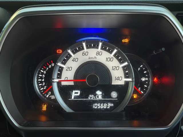 スズキ スペーシア カスタム HYBRID XS ターボ 京都府 2019(平31)年 10.6万km ピュアホワイトP ワンオーナー/プッシュスタート/社外ナビ　AVIC-RL902/・フルセグ/CD/DVD/BT/FM/AM/USB/バックカメラ/両側パワースライドドア/クルーズコントロール/衝突軽減防止/コーナーセンサー/レーンアシスト/横滑り防止装置/ハーフレザーシート/シートヒーター/ナビ連動ドラレコ/アイドリングストップ/ETC/パドルシフト/オートライト/リアサンシェード/フロアマット/ドアバイザー/スマートキースペア×１/保証書/取扱説明書