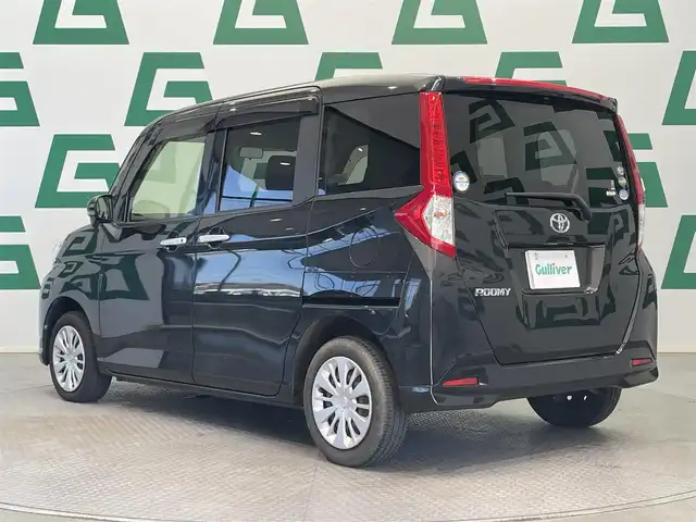 トヨタ ルーミー G 鹿児島県 2017(平29)年 5.1万km ブラックマイカメタリック ナビ/(フルセグTV/Bluetooth/DVD/CD)/クルーズコントロール/両側パワースライドドア/横滑り防止/ロールサンシェード/ＥＴＣ/アイドリングストップ/電動格納ミラー/オートライト/ヘッドライトレベライザー/純正フロアマット/プッシュスタート/スマートキー