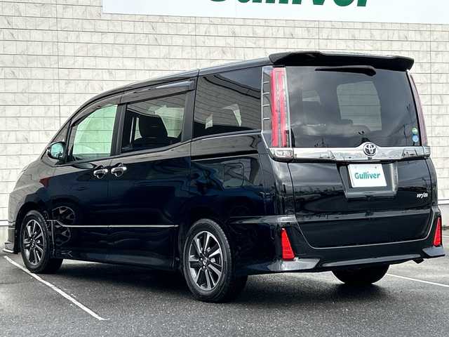 トヨタ ノア Si ダブルバイビー 茨城県 2018(平30)年 2.5万km ブラック モデリスタエアロ/ALPINE11型ナビ【EX11Z】/(地デジTV・CD・DVD・BT・ラジオ再生)/ALPINE12型フリップダウンモニター/両側パワースライドドア/プリクラッシュセーフティ/クルーズコントロール/レーンアシスト/バックカメラ/ビルトインETC/オートライト/LEDヘッドライト/純正16inアルミホイール/純正フロアマット/スマートキー/取扱説明書