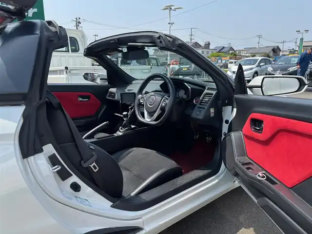 ホンダ Ｓ６６０ α 宮城県 2017(平29)年 2.6万km プレミアムスターホワイトパール シティブレーキアクティブシステム/＝＝＝/6速MT/クルーズコントロール/社外ポータブルナビ（CN-G510D）/ETC/ハーフレザーシート/革巻きステアリング/LEDヘッドライト/LEDポジションランプ/オートライト/スマートキー/プッシュスタート/純正アルミホイール/無限フロアマット/Wエアバッグ