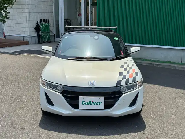 ホンダ Ｓ６６０ α 宮城県 2017(平29)年 2.6万km プレミアムスターホワイトパール シティブレーキアクティブシステム/＝＝＝/6速MT/クルーズコントロール/社外ポータブルナビ（CN-G510D）/ETC/ハーフレザーシート/革巻きステアリング/LEDヘッドライト/LEDポジションランプ/オートライト/スマートキー/プッシュスタート/純正アルミホイール/無限フロアマット/Wエアバッグ