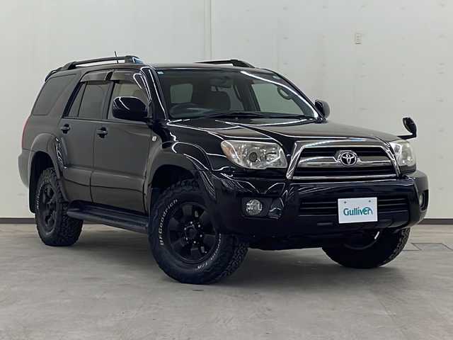 トヨタ ハイラックス サーフ SSR－X LTD 道央・札幌 2008(平20)年 14.3万km ブラック /4WD//社外メモリーナビ：NHZN-W57/(CD/DVD/フルセグ/ラジオ)//ETC//ルーフレール//ステップ//電格ミラー//100V電源//ドアバイザー//純正フロアマット//ヘッドライトレベライザー//新車時保証書//取扱説明書//スペアキー//積み込み冬タイヤ
