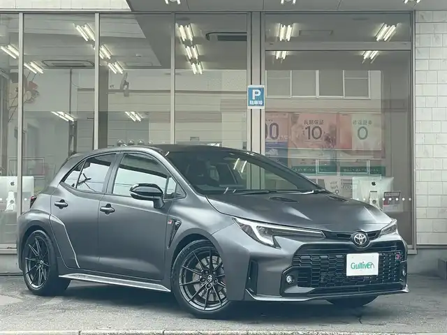 トヨタ ＧＲカローラ RZ モリゾウエディション 愛知県 2023(令5)年 0.1万km グレー /当店買取/1オーナー/限定70台/禁煙/モリゾウサイン//カラーコード1M1マットスティール//登録時458km//純正ディスプレイオーディオナビ/フルセグTV//バックカメラ//USB/Bluetooth/Miracast//ビルトインETC//PCS/LDA/レーダークルーズコントロール//専用ハーフレザー/専用ステア/専用18AW//LEDヘッド/Aライト/AHB//iMT/4WD/ターボ//保証書/取説/スペアキー//純正Fマット