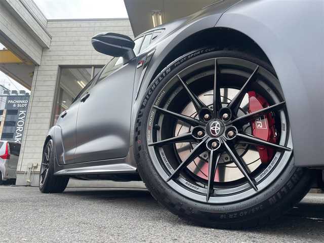 トヨタ ＧＲカローラ RZ モリゾウエディション 愛知県 2023(令5)年 0.1万km グレー /当店買取/1オーナー/限定70台/禁煙/モリゾウサイン//カラーコード1M1マットスティール//登録時458km//純正ディスプレイオーディオナビ/フルセグTV//バックカメラ//USB/Bluetooth/Miracast//ビルトインETC//PCS/LDA/レーダークルーズコントロール//専用ハーフレザー/専用ステア/専用18AW//LEDヘッド/Aライト/AHB//iMT/4WD/ターボ//保証書/取説/スペアキー//純正Fマット