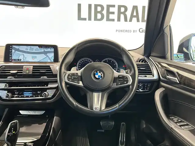 ＢＭＷ Ｘ３ xDrive20d Mスポーツ 福岡県 2018(平30)年 4.4万km アルピンホワイトⅢ ハイラインＰＫＧ　/黒革　/純正ナビ／ＴＶ　/パーキングアシスト＋　/Ｂｌｕｅｔｏｏｔｈ　/ＨＵＤ　/ＡＣＣ　/ＢＳＭ　/コンフォートアクセス　/メモリ付パワーシート　/前席シートヒーター　/ＯＰ２０ＡＷ　/前後ドラレコ