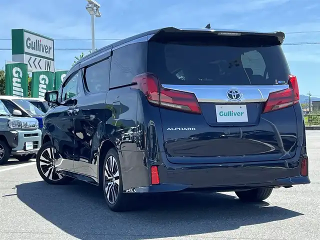 トヨタ アルファード S Cパッケージ 奈良県 2020(令2)年 4.3万km スパークリングブラックパールクリスタルシャイン 純正9インチディスプレイオーディオ/（フルセグ/BT/AppleCarPlay/AndroidAuto)/レーダークルーズコントロール/バックカメラ/ブラインドスポットモニター/前後コーナーセンサー/プリクラッシュセーフティ/レーンキープアシスト/両側パワースライドドア/電動リアゲート/全席パワーシート/運転席メモリーシート/前席シートヒーター/前席エアーシート/ハンドルヒーター/後席サンシェード/デジタルインナーミラー/前方ドライブレコーダー/ETC/純正18インチAW/保証書/取り扱い説明書/スペアキーX1