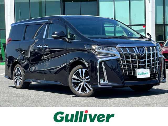 トヨタ アルファード S Cパッケージ 奈良県 2020(令2)年 4.3万km スパークリングブラックパールクリスタルシャイン 純正9インチディスプレイオーディオ/（フルセグ/BT/AppleCarPlay/AndroidAuto)/レーダークルーズコントロール/バックカメラ/ブラインドスポットモニター/前後コーナーセンサー/プリクラッシュセーフティ/レーンキープアシスト/両側パワースライドドア/電動リアゲート/全席パワーシート/運転席メモリーシート/前席シートヒーター/前席エアーシート/ハンドルヒーター/後席サンシェード/デジタルインナーミラー/前方ドライブレコーダー/ETC/純正18インチAW/保証書/取り扱い説明書/スペアキーX1