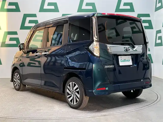 トヨタ ルーミー カスタムG 鹿児島県 2022(令4)年 4.1万km レーザーブルークリスタルシャイン 禁煙車/ディスプレイオーディオ/（Bluetooth.フルセTV.Androidauto.Applecarplay）/バックモニター/ビルトインETC/両側パワースライドドア/スマートアシスト/・衝突軽減支援ブレーキ/・車線逸脱警報/・先行車発進お知らせ機能/・アダプティブクルーズコントロール/電動パーキング/ブレーキホールド/レザー調シートカバー