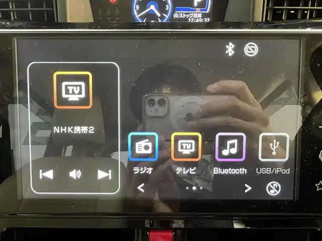 トヨタ ルーミー カスタムG 鹿児島県 2022(令4)年 4.1万km レーザーブルークリスタルシャイン 禁煙車/ディスプレイオーディオ/（Bluetooth.フルセTV.Androidauto.Applecarplay）/バックモニター/ビルトインETC/両側パワースライドドア/スマートアシスト/・衝突軽減支援ブレーキ/・車線逸脱警報/・先行車発進お知らせ機能/・アダプティブクルーズコントロール/電動パーキング/ブレーキホールド/レザー調シートカバー