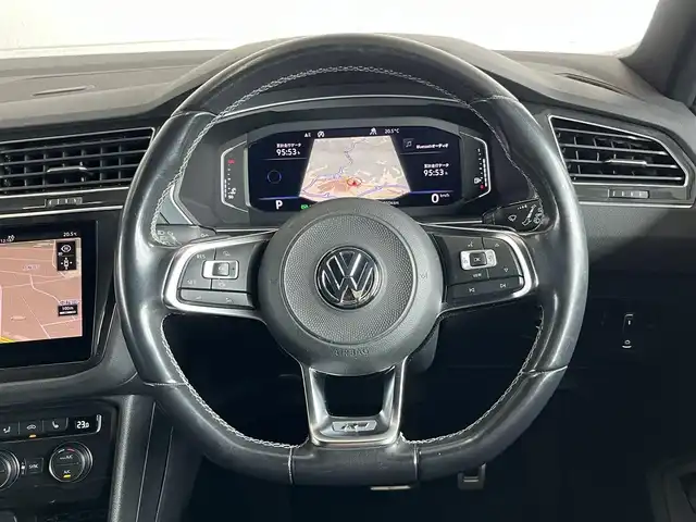 フォルクスワーゲン ティグアン TDI 4モーション Rライン 山形県 2019(令1)年 7万km 白 4WD/純正ナビ/CD/DVD/Bluetooth/フルセグTV/360°カメラ/レーンアシスト/サイドアシスト/フロントアシスト/アダプティブクルーズコントロール/リヤトラフィックアラート/前後ドライブレコーダー/シートヒーターD/N席