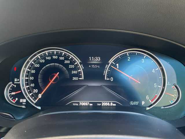 ＢＭＷ ５２３ｄ ツーリング Mスポーツ 福島県 2017(平29)年 7.1万km アルピンホワイトⅢ 黒革シート　全方位モニター　純正ナビ　バックカメラ　前後ドライブレコーダー　クルーズコントロール　パワーシート　シートヒーター　ステアリングスイッチ　革巻きステアリング　純正１９インチＡＷ　スペアキー