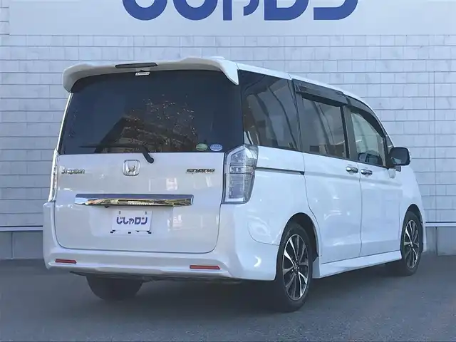 ホンダ ステップワゴン スパーダ Z クールS Iナビセレ 栃木県 2013(平25)年 12.2万km ホワイトオーキッドパール (株)IDOMが運営する【じしゃロン小山店】の自社ローン対象車両になります。こちらは現金ご利用時の価格です。/自社ローンご希望の方は別途その旨お申付け下さい。//禁煙車/純正フルセグナビ/（CD/DVD/AM/FMラジオ）/スマートキー/バックカメラ/ＥＴＣ/両側パワースライドドア/クルーズコントロール/フリップダウンモニター/アイドリングストップ/パドルシフト/ステアリングリモコン/電動格納ドアミラー/パワーウインドウ/防眩ミラー