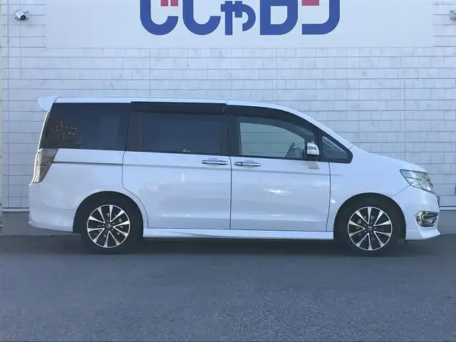 ホンダ ステップワゴン スパーダ Z クールS Iナビセレ 栃木県 2013(平25)年 12.2万km ホワイトオーキッドパール (株)IDOMが運営する【じしゃロン小山店】の自社ローン対象車両になります。こちらは現金ご利用時の価格です。/自社ローンご希望の方は別途その旨お申付け下さい。//禁煙車/純正フルセグナビ/（CD/DVD/AM/FMラジオ）/スマートキー/バックカメラ/ＥＴＣ/両側パワースライドドア/クルーズコントロール/フリップダウンモニター/アイドリングストップ/パドルシフト/ステアリングリモコン/電動格納ドアミラー/パワーウインドウ/防眩ミラー