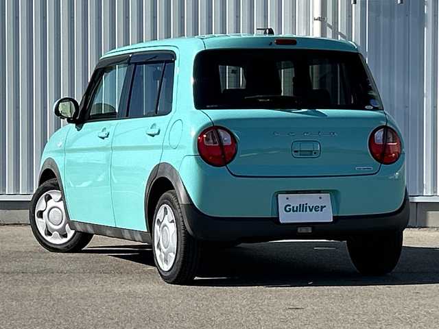 スズキ ラパン S 愛媛県 2017(平29)年 4.9万km フレンチミントPM 純正ナビ/Bluetooth/CD/USB/ワンセグ/全方位カメラ/バックカメラ/ドライブレコーダー前のみ/ETC/運転席シートヒーター/アイドリングストップ/純正フロアマット/プッシュスタート/レーンキープアシスト/保証書/取扱説明書/記録簿