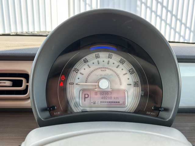 スズキ ラパン S 愛媛県 2017(平29)年 4.9万km フレンチミントPM 純正ナビ/Bluetooth/CD/USB/ワンセグ/全方位カメラ/バックカメラ/ドライブレコーダー前のみ/ETC/運転席シートヒーター/アイドリングストップ/純正フロアマット/プッシュスタート/レーンキープアシスト/保証書/取扱説明書/記録簿