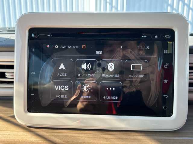 スズキ ラパン S 愛媛県 2017(平29)年 4.9万km フレンチミントPM 純正ナビ/Bluetooth/CD/USB/ワンセグ/全方位カメラ/バックカメラ/ドライブレコーダー前のみ/ETC/運転席シートヒーター/アイドリングストップ/純正フロアマット/プッシュスタート/レーンキープアシスト/保証書/取扱説明書/記録簿