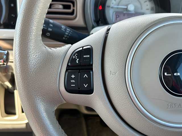 スズキ ラパン S 愛媛県 2017(平29)年 4.9万km フレンチミントPM 純正ナビ/Bluetooth/CD/USB/ワンセグ/全方位カメラ/バックカメラ/ドライブレコーダー前のみ/ETC/運転席シートヒーター/アイドリングストップ/純正フロアマット/プッシュスタート/レーンキープアシスト/保証書/取扱説明書/記録簿