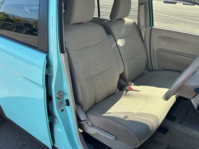 スズキ ラパン S 愛媛県 2017(平29)年 4.9万km フレンチミントPM 純正ナビ/Bluetooth/CD/USB/ワンセグ/全方位カメラ/バックカメラ/ドライブレコーダー前のみ/ETC/運転席シートヒーター/アイドリングストップ/純正フロアマット/プッシュスタート/レーンキープアシスト/保証書/取扱説明書/記録簿