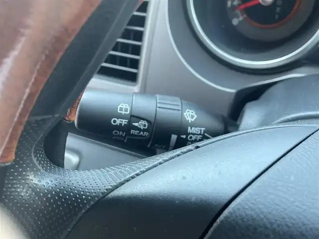 ホンダ クロスロード 18L HID エディション 大阪府 2008(平20)年 9.7万km ナイトホークブラックパール 社外ディスプレイオーディオ/　【Bluetooth／AM・FM/Alexa/バックカメラ/3列シート/conmecivity/純正HID/純正フォグランプ/電格ミラー/ETC