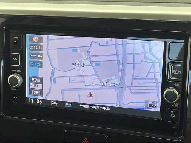 日産 デイズ ルークス HWS X Vセレクション 千葉県 2016(平28)年 4.7万km チタニウムグレーメタリック 純正ナビ/　CD/DVD/Bluetooth/フルセグTV/衝突軽減ブレーキ/全方位カメラ/両側パワスラ/HIDライト/フォグランプ/前方ドラレコ/シートバックテーブル/ロールサンシェード/リアサーキュレーター/電動格納ミラー/フロアマット/ドアバイザー