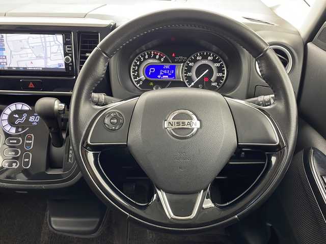 日産 デイズ ルークス HWS X Vセレクション 千葉県 2016(平28)年 4.7万km チタニウムグレーメタリック 純正ナビ/　CD/DVD/Bluetooth/フルセグTV/衝突軽減ブレーキ/全方位カメラ/両側パワスラ/HIDライト/フォグランプ/前方ドラレコ/シートバックテーブル/ロールサンシェード/リアサーキュレーター/電動格納ミラー/フロアマット/ドアバイザー