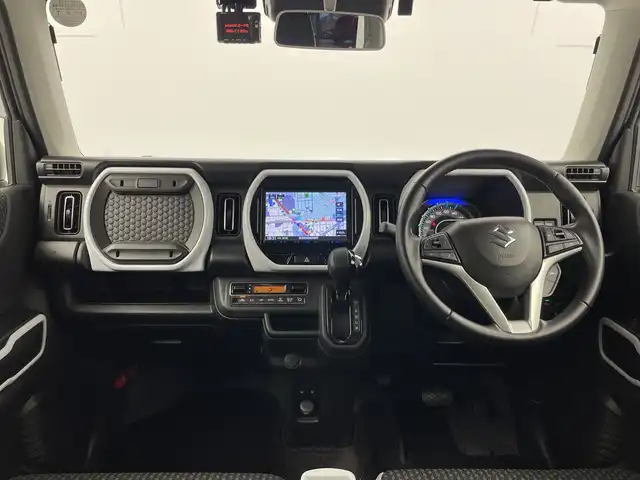 スズキ ハスラー HYBRID X ターボ 群馬県 2020(令2)年 1.6万km ピュアホワイトP ８型ナビ　バックカメラ　シートヒーター　衝突被害軽減ブレーキ　レーンアシスト　ＥＴＣ　ドラレコ　パドルシフト　革巻きステアリング　アダプティブクルーズコントロール　ＬＥＤヘッドライト・フォグ　禁煙