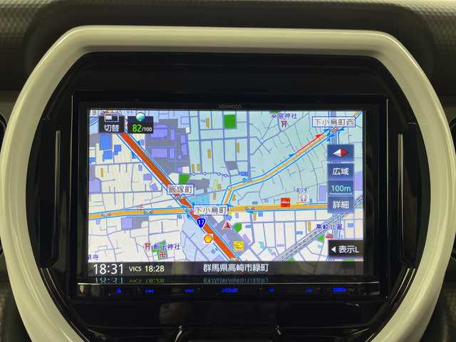 スズキ ハスラー HYBRID X ターボ 群馬県 2020(令2)年 1.6万km ピュアホワイトP ８型ナビ　バックカメラ　シートヒーター　衝突被害軽減ブレーキ　レーンアシスト　ＥＴＣ　ドラレコ　パドルシフト　革巻きステアリング　アダプティブクルーズコントロール　ＬＥＤヘッドライト・フォグ　禁煙
