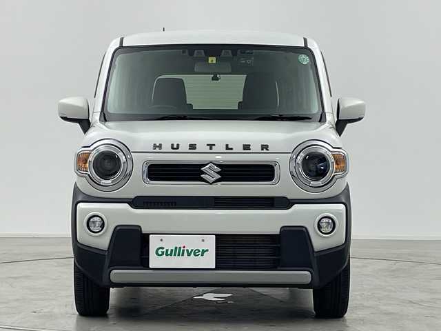 スズキ ハスラー HYBRID X ターボ 群馬県 2020(令2)年 1.6万km ピュアホワイトP ８型ナビ　バックカメラ　シートヒーター　衝突被害軽減ブレーキ　レーンアシスト　ＥＴＣ　ドラレコ　パドルシフト　革巻きステアリング　アダプティブクルーズコントロール　ＬＥＤヘッドライト・フォグ　禁煙