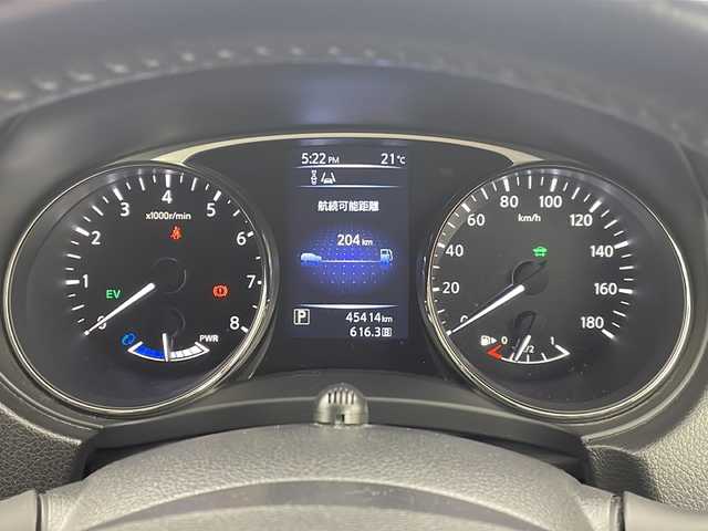 日産 エクストレイル ハイブリッド 20X エマージェンシーブレーキ 栃木県 2016(平28)年 4.6万km ダークメタルグレー ワンオーナー/エマージェンシーブレーキ/コーナーセンサー/シートヒーター/純正SDナビ/　(AM/FM/CD/DVD/TV/SD/Bluetooth)/バックカメラ/フルセグTV/パワーバックドア /革巻きステアリング/ETC/LEDヘッドライト/オートライト/フォグランプ/スマートキー/スペアキー/プッシュスタート/純正フロアマット/電動格納ミラー/ウィンカーミラー