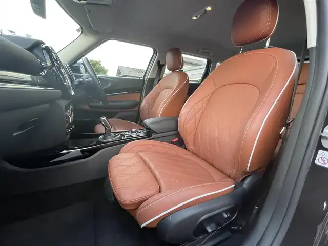 ＭＩＮＩ ＢＭＷ ミニ クラブマン クーパーD 栃木県 2020(令2)年 4万km ミッドナイト・ブラック・メタリック ワンオーナー /茶レザーシート /パワーシート /シートヒーター /インテリジェントセーフティ/コンフォートアクセス/ナビ/バックカメラ/ミラーETC/LEDヘッドライト/オートライト/パークディスタンスコントロール/アクティブクルーズコントロール