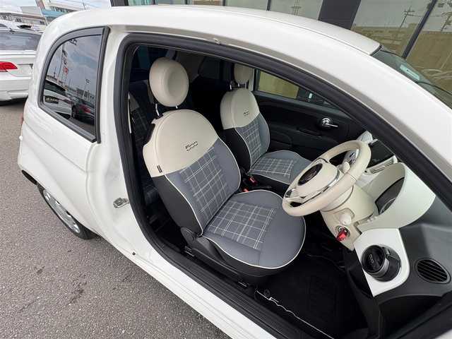 フィアット ５００ スーパーポップチェントヴェンティ 石川県 2019(令1)年 6万km ビアンコ・ガーラ 特別仕様車/ディスプレイオーディオ/AppleCarPlay/Bluetooth/バックカメラ/ドライブレコーダー/ETC/アイドリングストップ /横滑り防止装置/革巻きステアリング/ステアリングリモコン