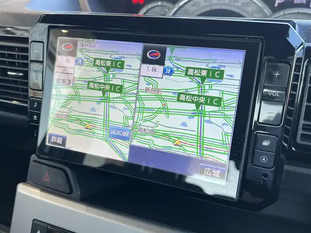 ダイハツ ウェイク G SA 兵庫県 2015(平27)年 8万km ブラックマイカメタリック 純正SDナビ/【CD/DVD/Bluetooth】/バックカメラ/アイドリングストップ/LEDヘッドライト/純正15インチアルミ/社外ETC/純正フロアマット/横滑り防止装置/衝突被害軽減システム/両側パワースライドドア