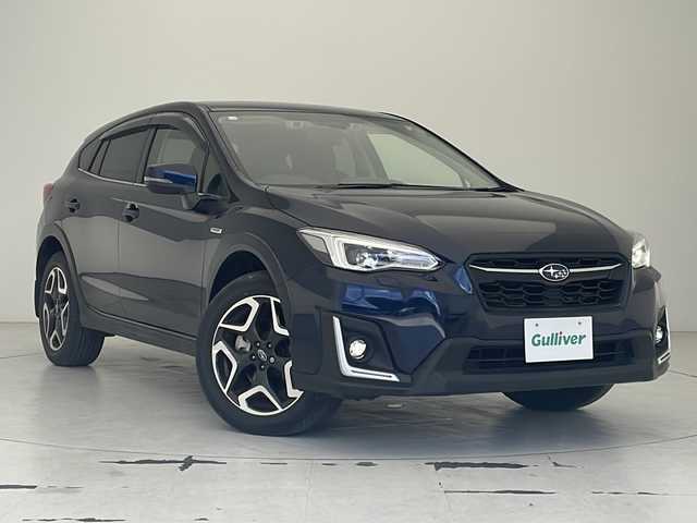 スバル ＸＶ ハイブリッド 2．0e－S アイサイト 沖縄県 2020(令2)年 2.8万km ダークブルーパール ダイアトーンサウンド純正ナビ　【NR-M2300-BIN-3】/　(フルセグTV Bluetooth CD/DVD)/バックカメラ　/サイドカメラ　/ドライブレコーダー　/アダプティブクルーズコントロール　/ＬＥＤヘッドライト　/レーンキープアシスト　/ハーフレザーシート　/オートライト/プッシュスタート/スマートキー/スペアキー