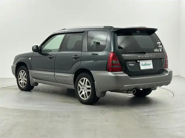 スバル フォレスター XT LLビーンエディション 栃木県 2004(平16)年 7.5万km ナチュラルグリーンメタリック/カーボングレーメタリック 社外ナビ/TV/CD/シートヒーター/ETC