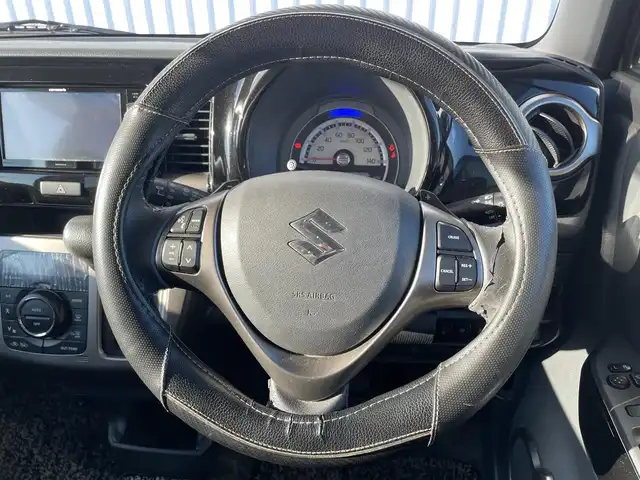 スズキ ハスラー Jスタイル Ⅱ ターボ 福岡県 2016(平28)年 4.8万km クールカーキPM デュアルカメラブレーキサポート/衝突軽減/レーンアシスト/社外ナビ（ＡＶＩＣ－ＲＷ９９ＺＳ）/フルセグTV/CD/DVD/SD/BT/AM/FM/クルーズコントロール/前席シートヒーター/パドルシフト/ビルトインＥＴＣ/純正アルミ