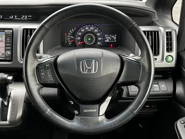 ホンダ ステップワゴン スパーダ Z 道央・札幌 2011(平23)年 14.3万km ポリッシュドメタルメタリック ４WD/ワンオーナー/寒冷地仕様/純正HDDナビ/AM/FM/DVD/CD/ワンセグ/純正フリップダウンモニター/横滑り防止装置/バックカメラ/ビルトインETC/ワイパーデアイサー/ECON/両側パワースライドドア/革巻きステアリング/ステアリングリモコン/パドルシフト/MTモード付AT/スマートキー/ハロゲンヘッドライト/オートライト/フォグランプ/電動格納ミラー/ヒーテッドドアミラー/ウィンカーミラー/純正フロアマット/ドアバイザー/スペアキー/社外エンジンスターター/社外AW付冬タイヤ積込/205/65/R15/2022年/山7mm