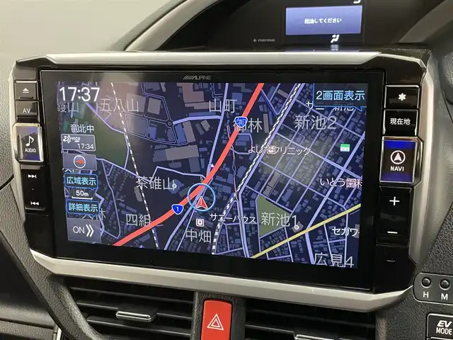 トヨタ ヴォクシー ハイブリッド ZS 煌Ⅲ 愛知県 2021(令3)年 4.4万km ブラック 社外１１型ナビ　社外後席モニター　禁煙　バックカメラ　シートヒーター　両側パワスラ　前後ドラレコ　ＥＴＣ　セーフティセンス　衝突軽減　レーンキープ　ＬＥＤオートライト　黒ハーフレザー　フルセグ　ＤＶＤ