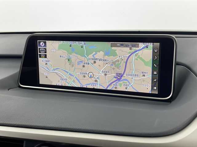 レクサス ＲＸ 450h バージョンL 愛知県 2017(平29)年 4.6万km グラファイトブラックガラスフレーク /禁煙車//ワンオーナー車//純正ナビ//フルセグTV/AMFM/CD/DVD/ブルーレイ/Bluetooth/SD/USB/AUX//ビルトインETC2.0//レーダー探知機(ZERO703V)//パノラミックビューモニター//バックカメラ//チルト&スライド電動ムーンルーフ//レクサスセーフティシステム+//アダプティブクルーズコントロール//ブラインドスポットモニター//前後クリアランスソナー//LEDヘッドライト//オートライト//LEDフォグランプ//パワーバックドア//ヘッドアップディスプレイ//本革シート//運転席・助手席パワーシート(ポジションメモリー付)//運転席・助手席シートヒーター&ベンチレーション//後席シートヒーター//後席サンシェード//黒木目調パネル//本革&黒木目調コンビステアリング//ステアリングスイッチ//ステアリングヒーター//電子パーキングブレーキ//ブレーキホールド//純正20インチアルミホイール//タイヤ空気圧警告//純正フロアマット//純正ドアバイザー//プッシュスタート//電動格納ミラー//新車保証書・取扱説明書//スペアキー