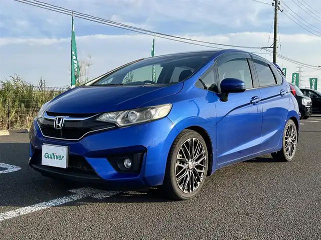 ホンダ フィット 13G Lパッケージ 宮城県 2016(平28)年 4.6万km ブリリアントスポーティブルーメタリック2トーン 純正SDナビ/（VXM-174VFXi）/フルセグTV/前方ドライブレコーダー/ETC/バックカメラ/スマートキー/社外17インチアルミホイール