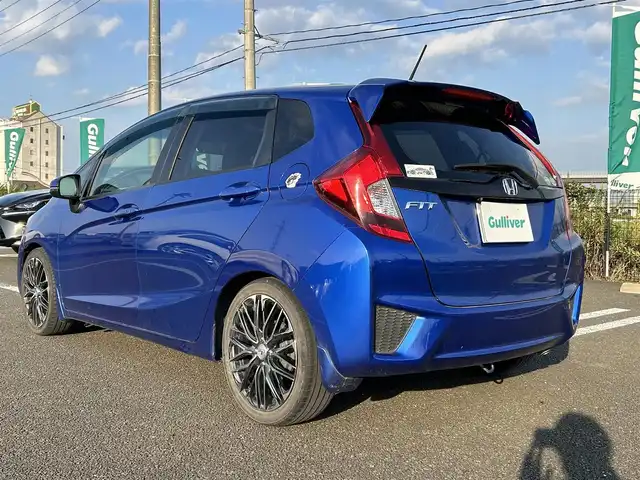 ホンダ フィット 13G Lパッケージ 宮城県 2016(平28)年 4.6万km ブリリアントスポーティブルーメタリック2トーン 純正SDナビ/（VXM-174VFXi）/フルセグTV/前方ドライブレコーダー/ETC/バックカメラ/スマートキー/社外17インチアルミホイール