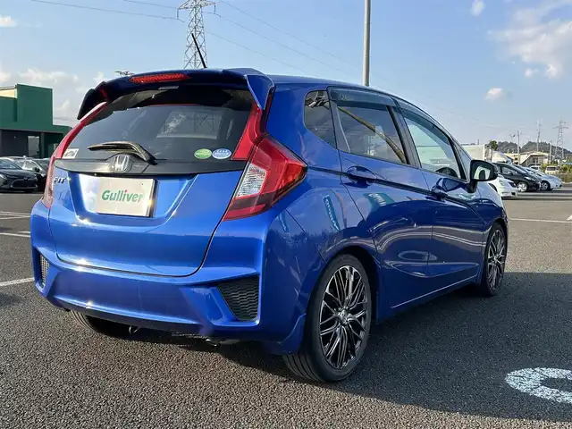 ホンダ フィット 13G Lパッケージ 宮城県 2016(平28)年 4.6万km ブリリアントスポーティブルーメタリック2トーン 純正SDナビ/（VXM-174VFXi）/フルセグTV/前方ドライブレコーダー/ETC/バックカメラ/スマートキー/社外17インチアルミホイール
